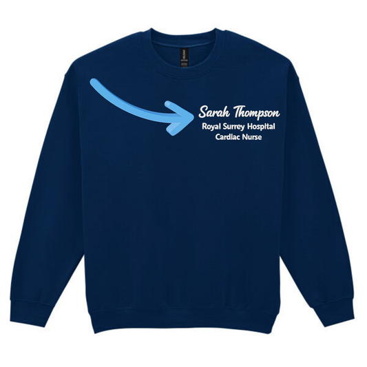 Classic Heavy Blend Sweatshirt with FREE Professional Embroidery (UNISEX)